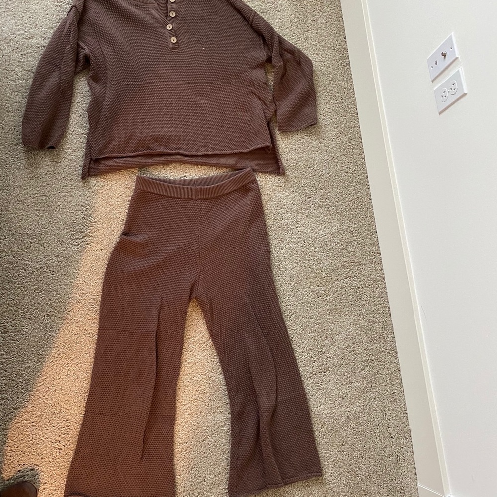 Hailee sweater set from free people